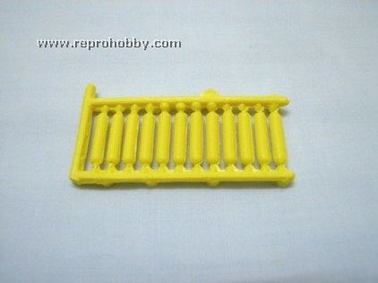 Corgi 267 Parts for Batmobile - 12 Yellow Rockets